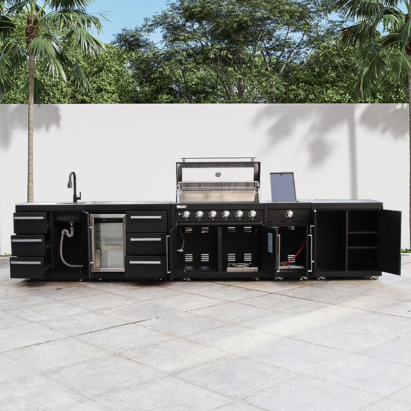 Outdoor Kitchen Stainless Steel BBQ Grill 