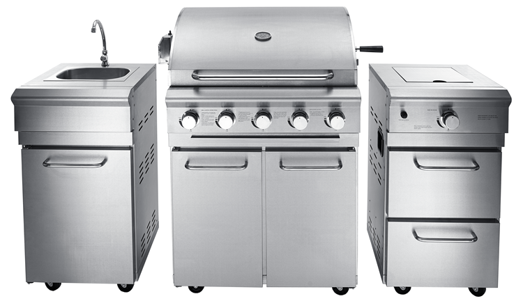Outdoor Kitchen Gas Grill