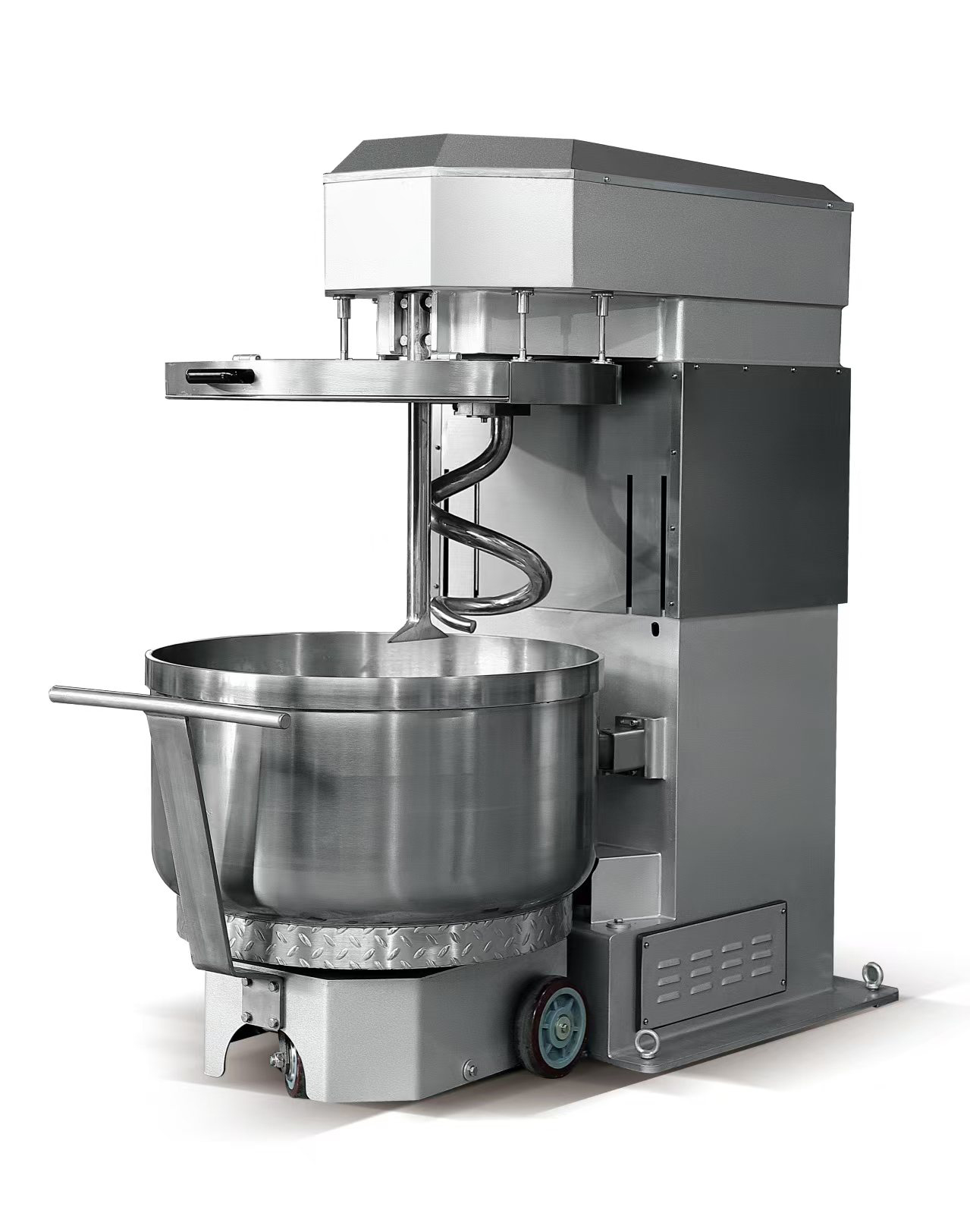 Industrial-Grade 160L Spiral Mixer with Dual Speed, Consistent Dough Prep