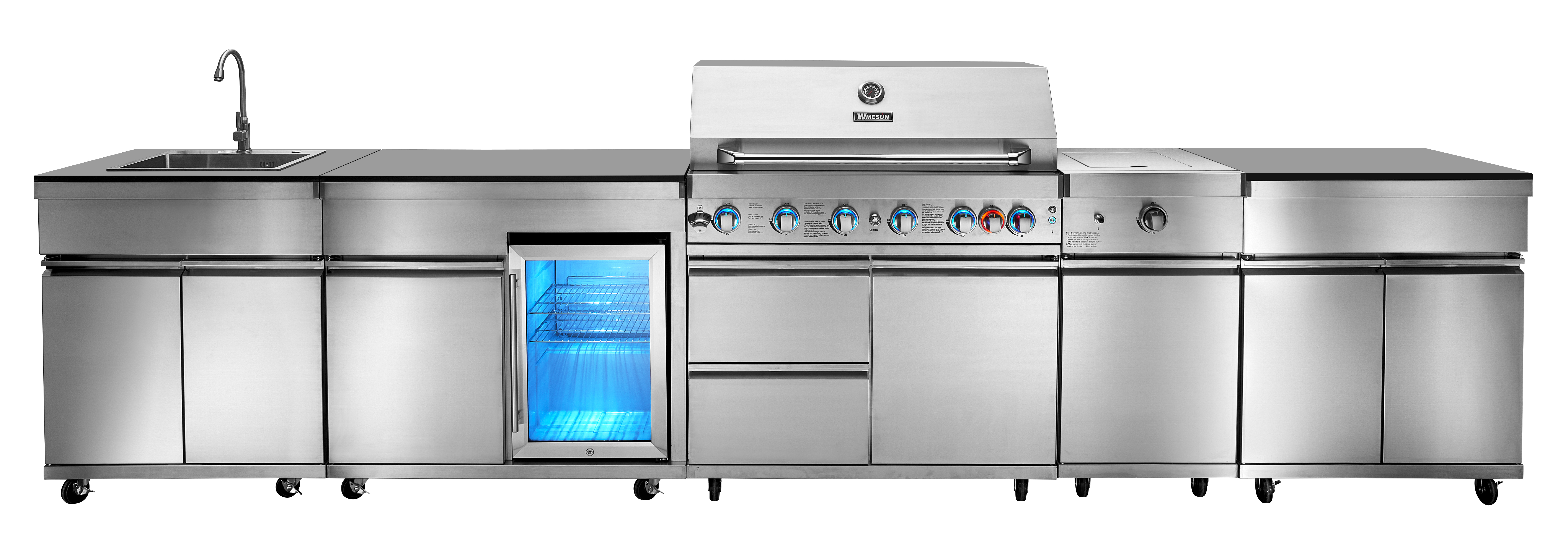 Outdoor Kitchen BBQ Grill