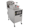 Electric open fryer（double-cylinder，With oil filter）