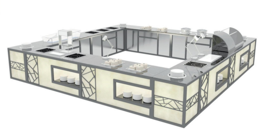 Commercial Buffet Table 