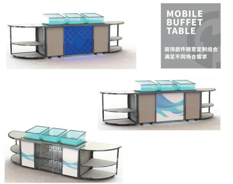 Commercial Buffet Table 