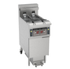Electric open fryer（double-cylinder，With oil filter）