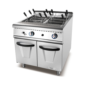 Electric Gas Pasta Cooker With Cabinet