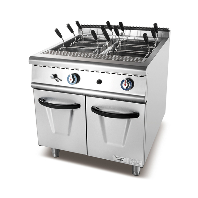 Electric Gas Pasta Cooker With Cabinet
