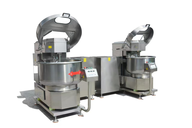 Industrial-Grade 160L Spiral Mixer with Dual Speed, Consistent Dough Prep