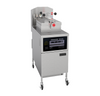 Electric open fryer（double-cylinder，With oil filter）