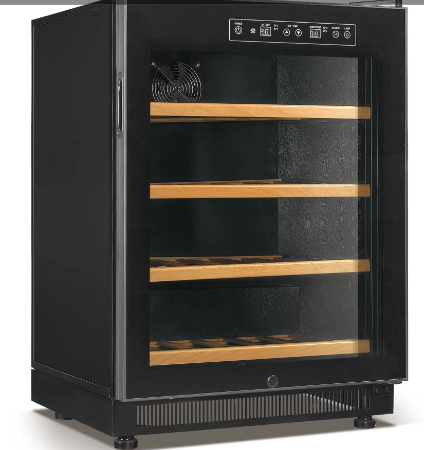 Dual-Zone Quiet Wine Cooler