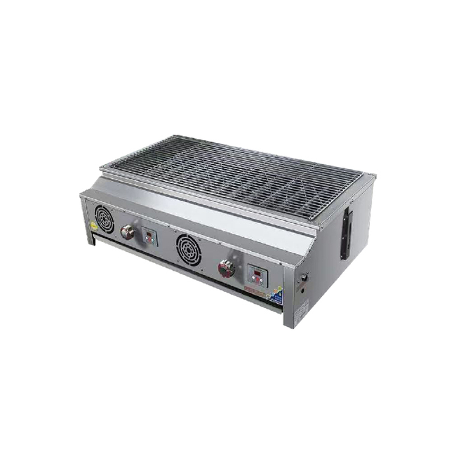 Gas Charcoal BBQ Smoker