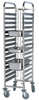 Stainless Steel Single-Line Tray Trolley
