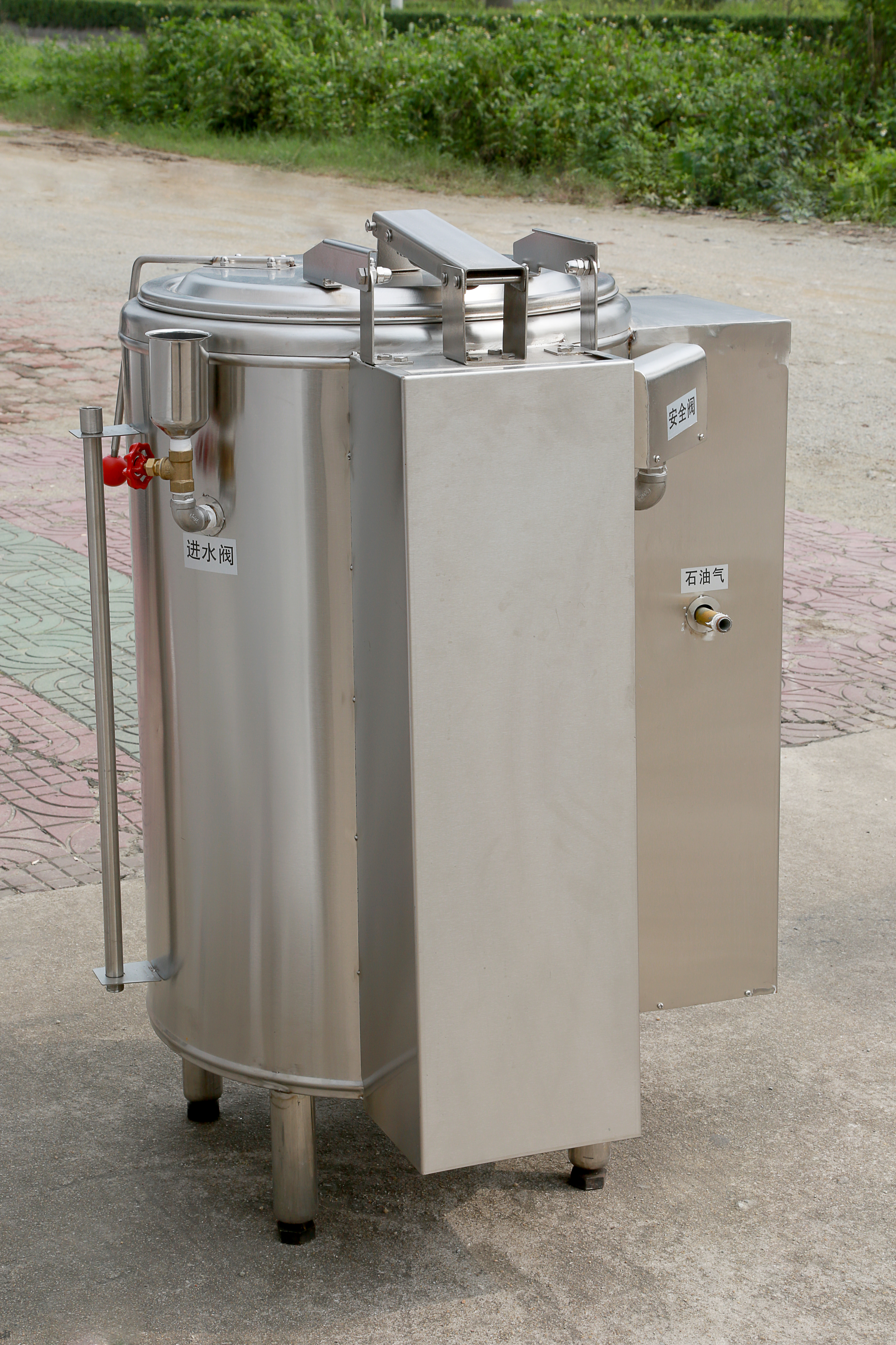 Gas Steam Kettle Stockpot
