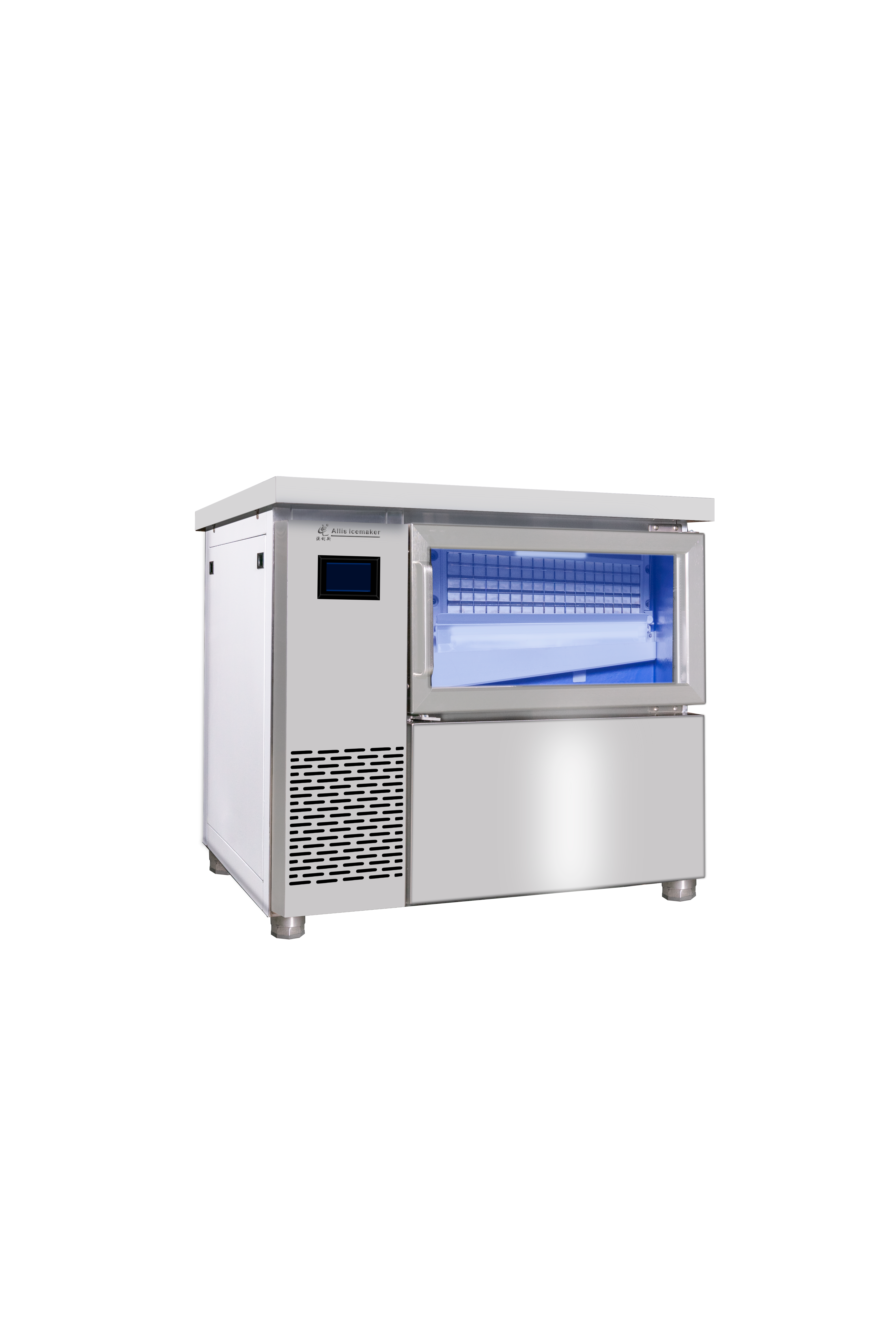 Blue Light Bar Ice Maker