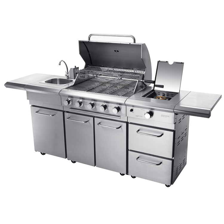 Outdoor Kitchen Gas Grill