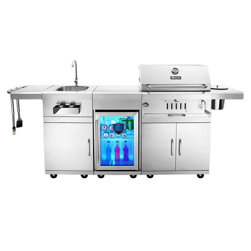 Outdoor Kitchen BBQ Grill