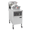 Electric open fryer（double-cylinder，With oil filter）