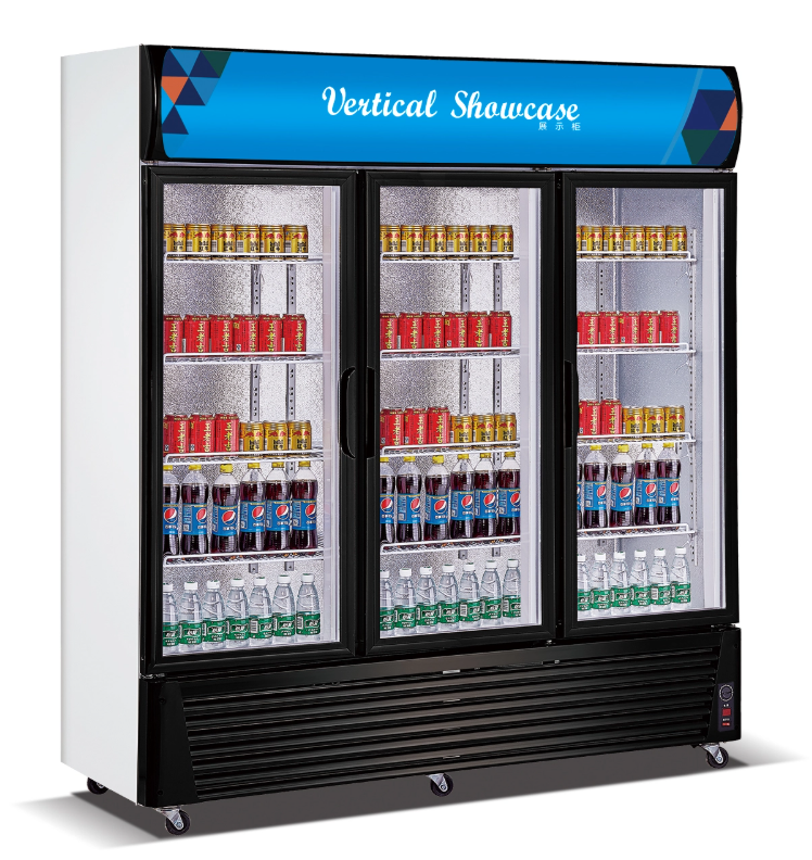 Refrigerated LED Beverage Showcase
