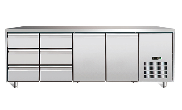 Type Refrigerator With Drawers