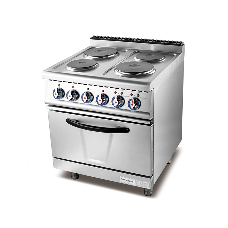 Electric 4 Hot Plate Cooker With Oven( Round)