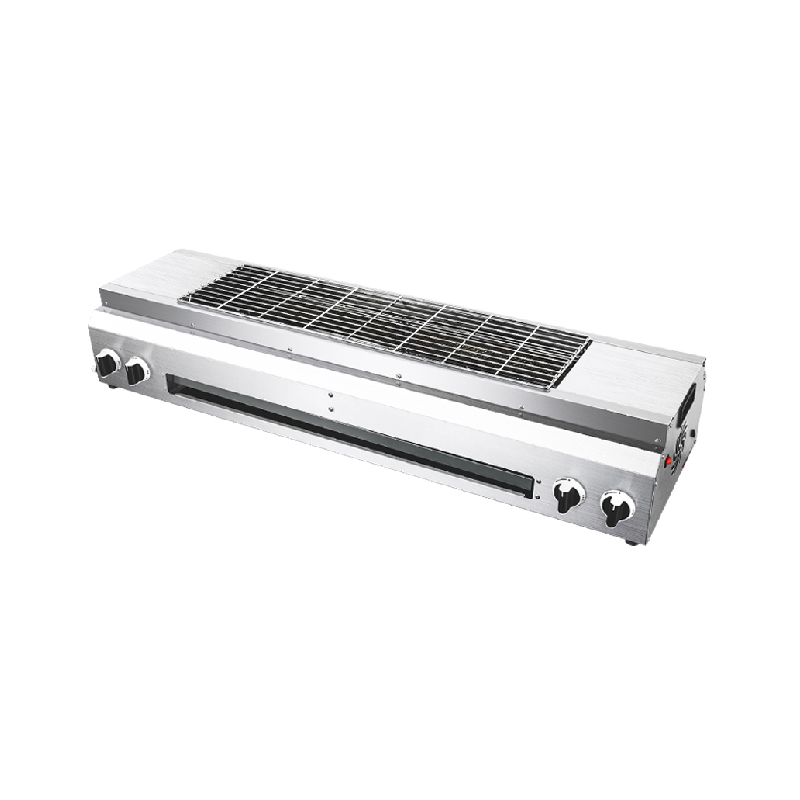 Gas Charcoal BBQ Smoker