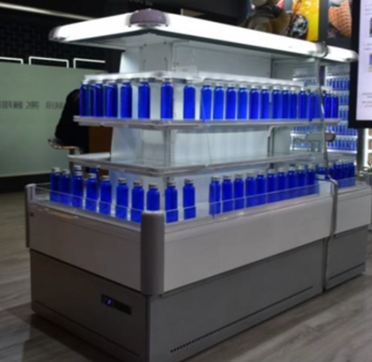 Heated LED Supermarket Cook Showcase