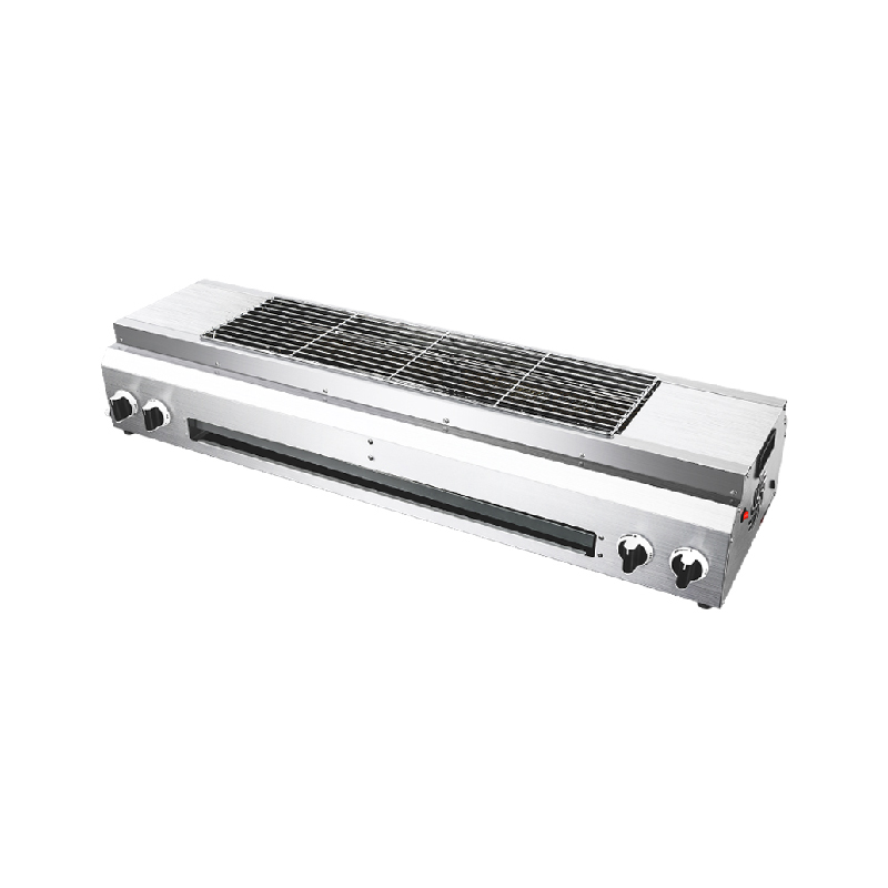 Gas Charcoal BBQ Smoker
