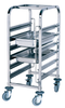 Stainless Steel Single-Line Tray Trolley