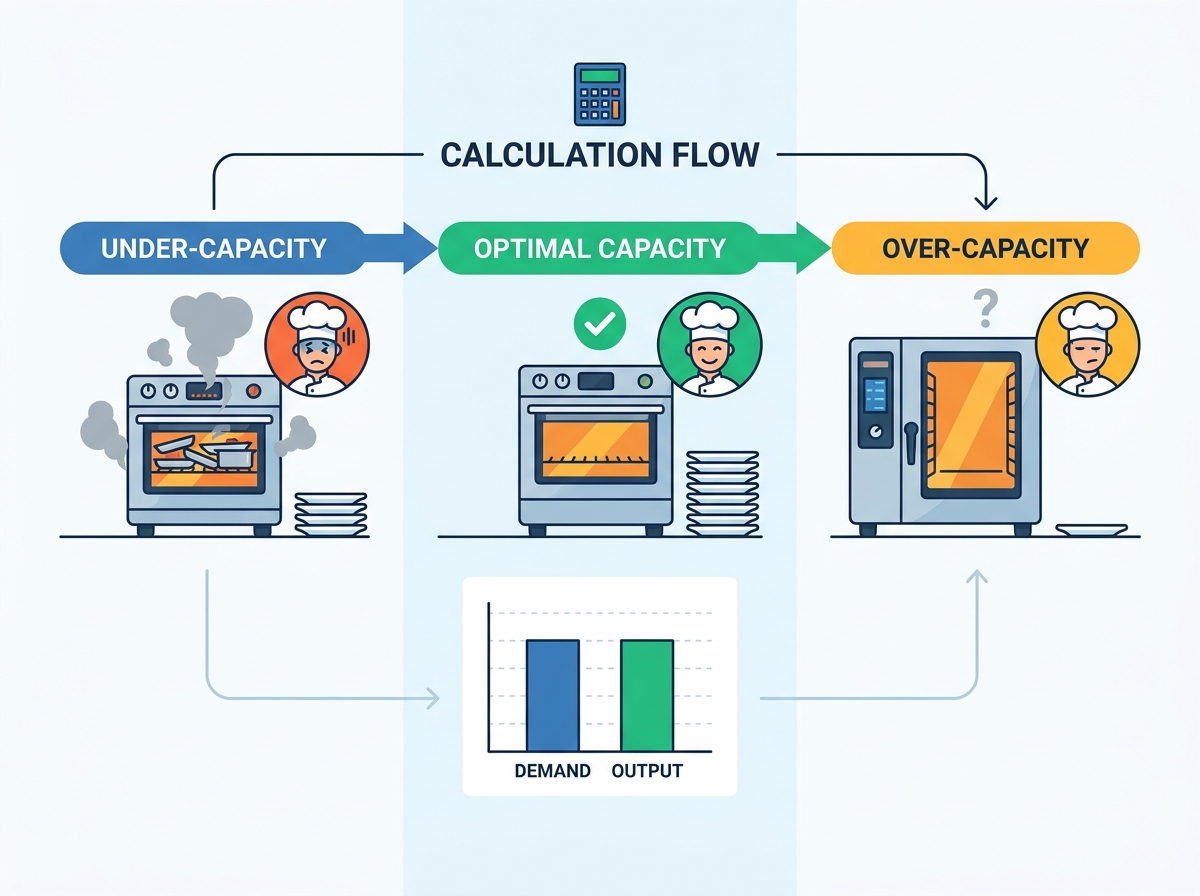 Commercial Kitchen Equipment Capacity and Layout Planning